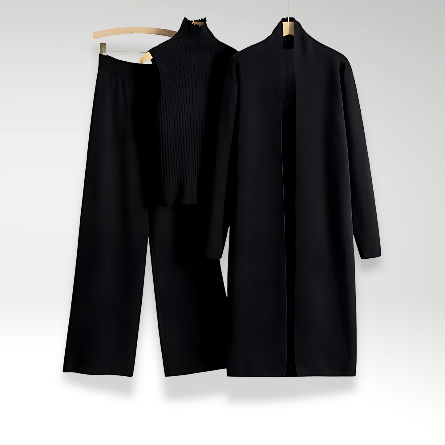 Chic Dubois™ | Ensemble trois pièces en maille Luxe