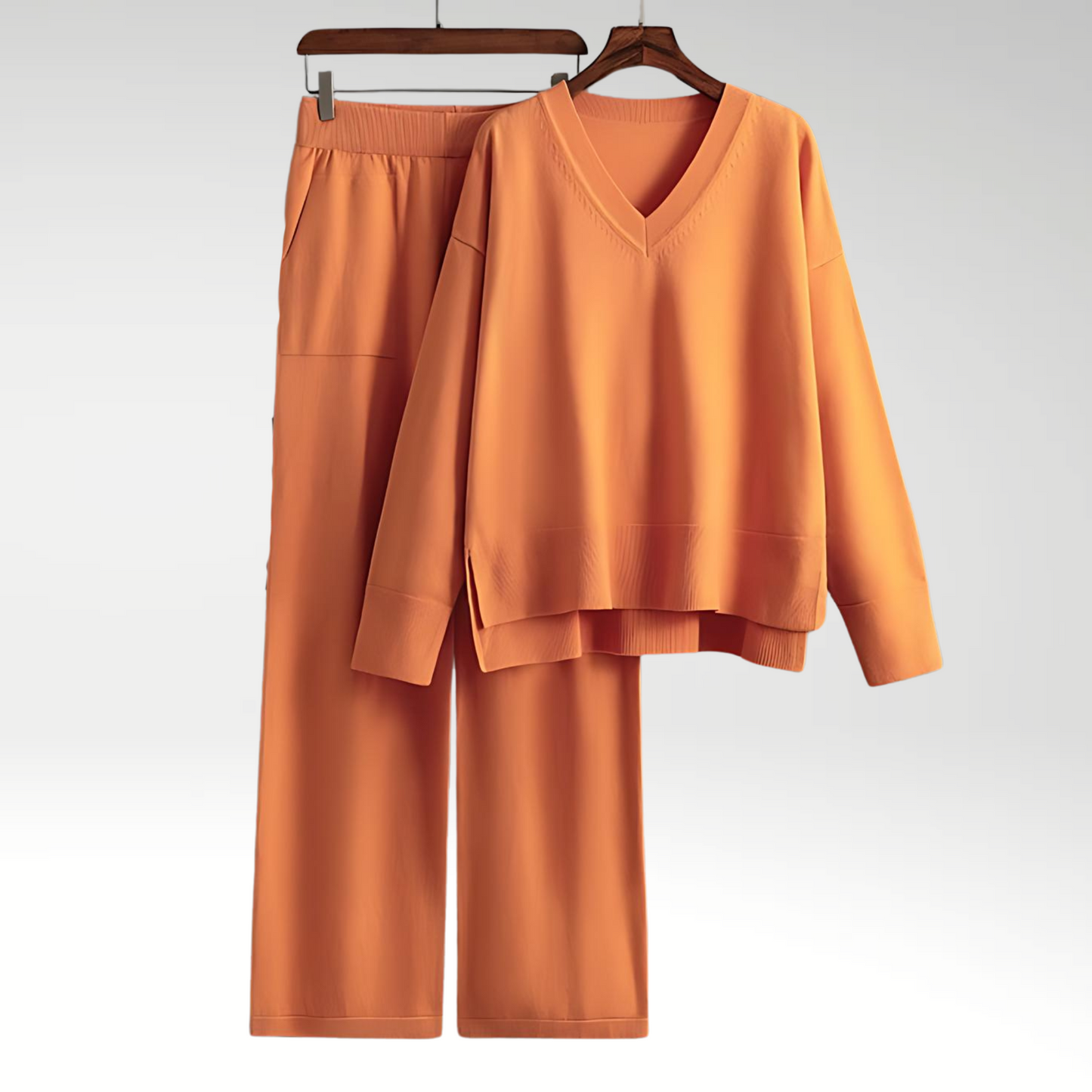 Chic Dubois™ | Luxe Ensemble deux pièces col V