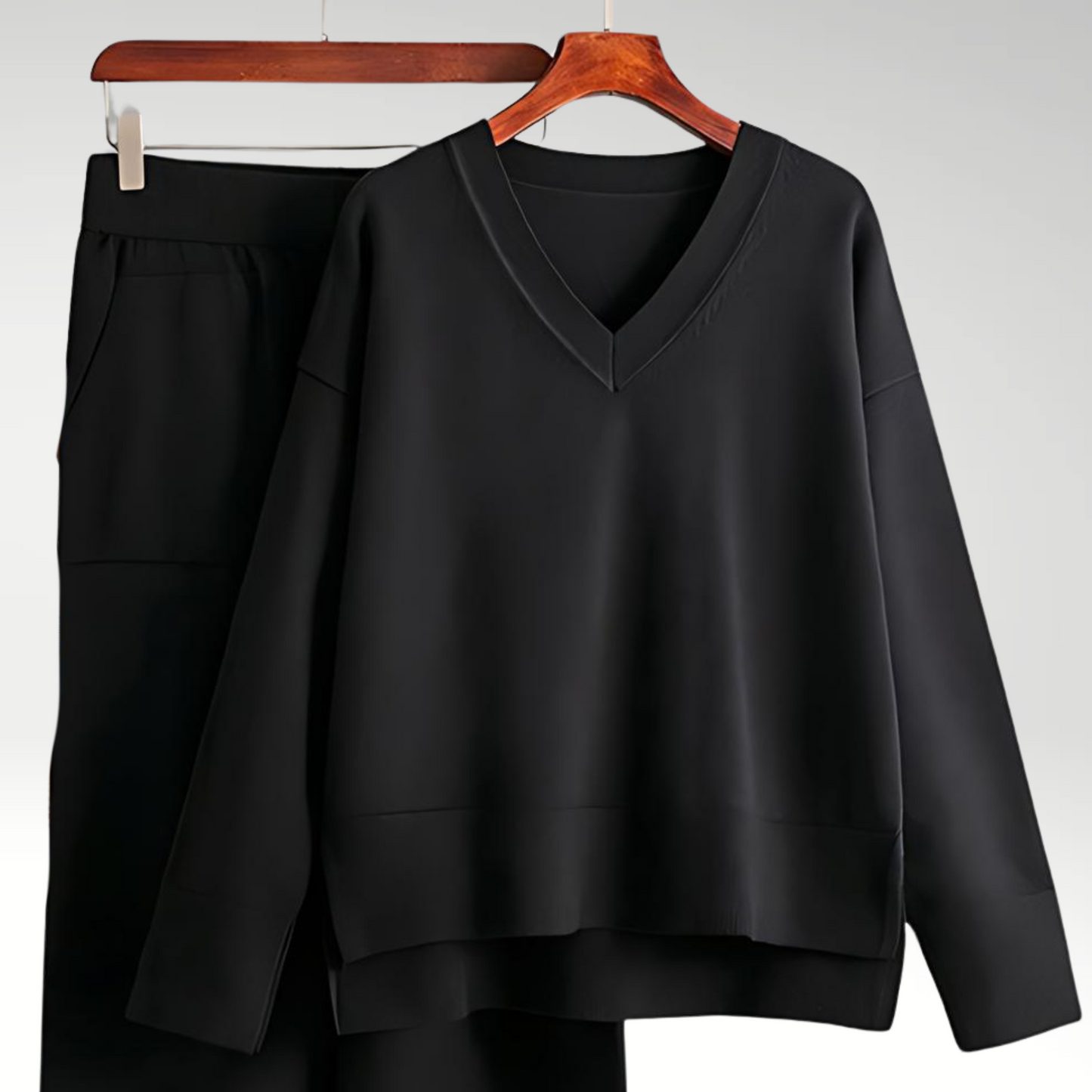 Chic Dubois™ | Luxe Ensemble deux pièces col V