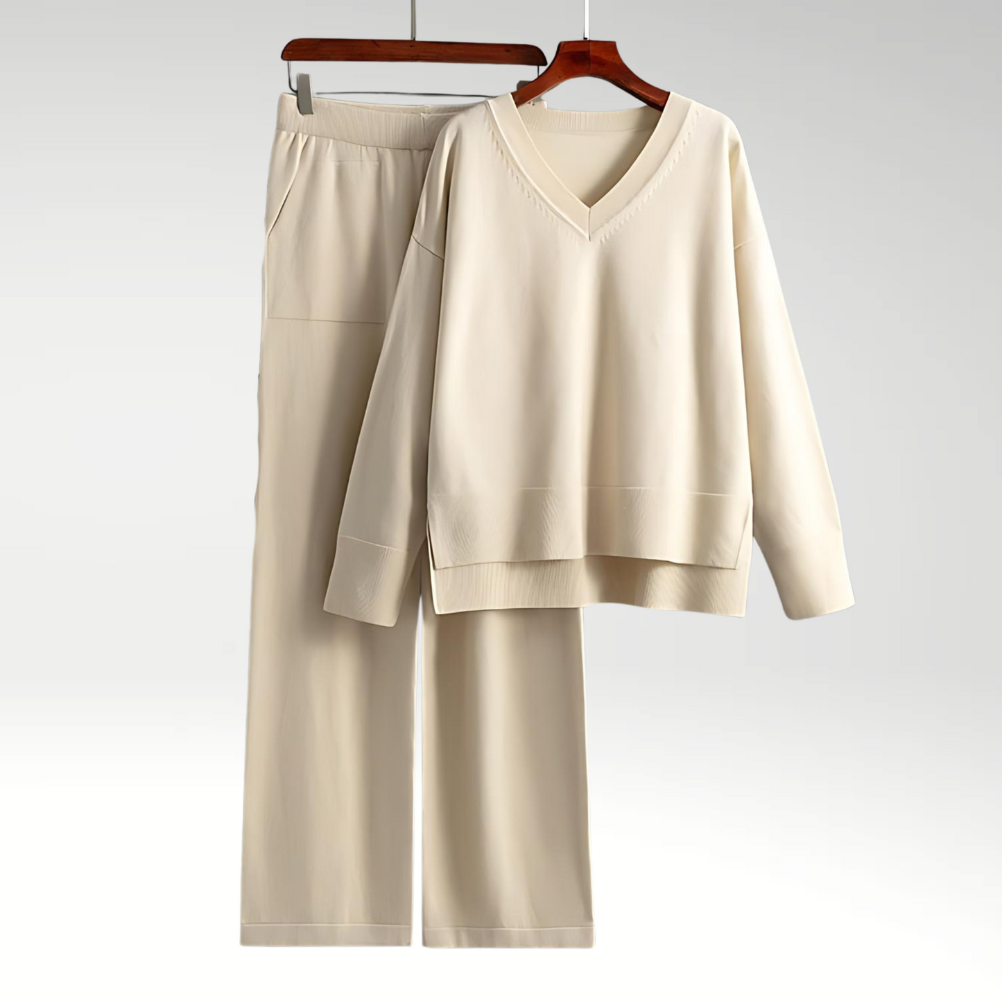 Chic Dubois™ | Luxe Ensemble deux pièces col V