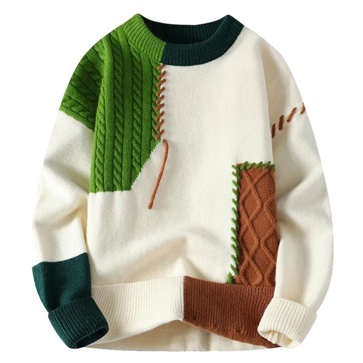 Amor™ | Pull en patchwork