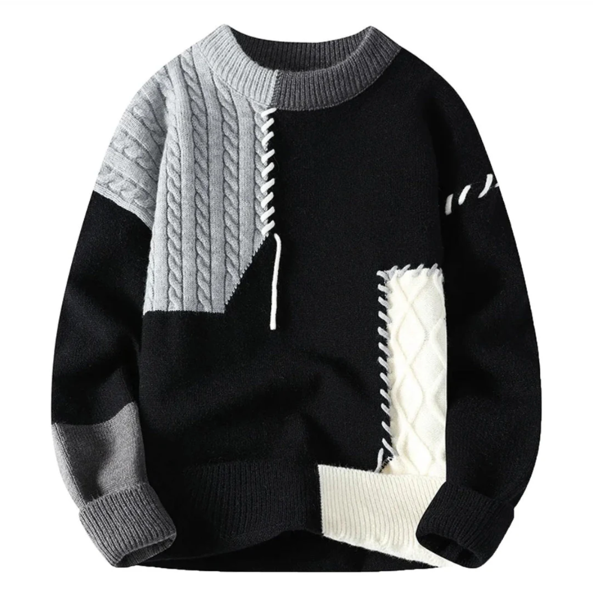 Amor™ | Pull en patchwork