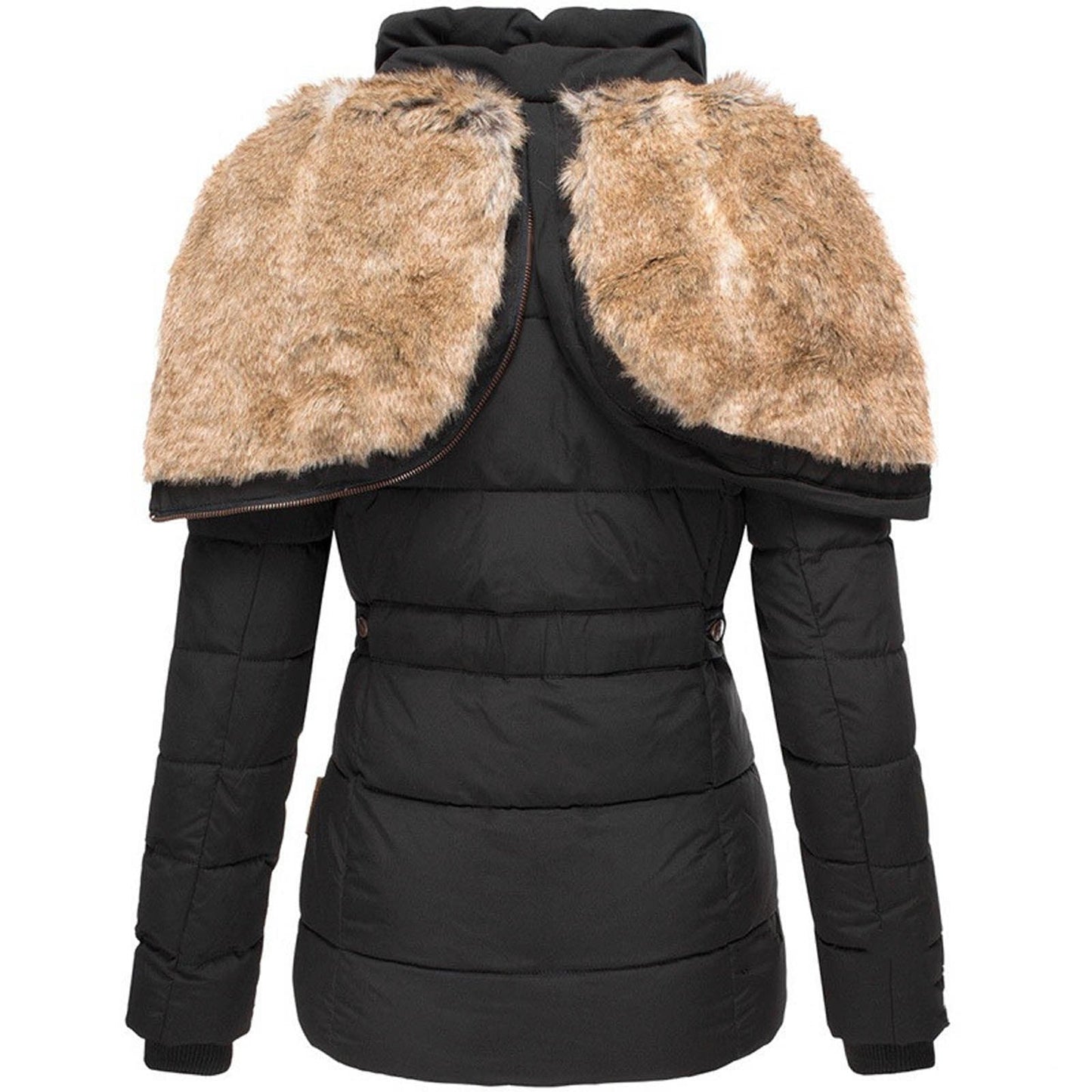 Chic Dubois™ | Manteau d'hiver chaud avec doublure en fourrure