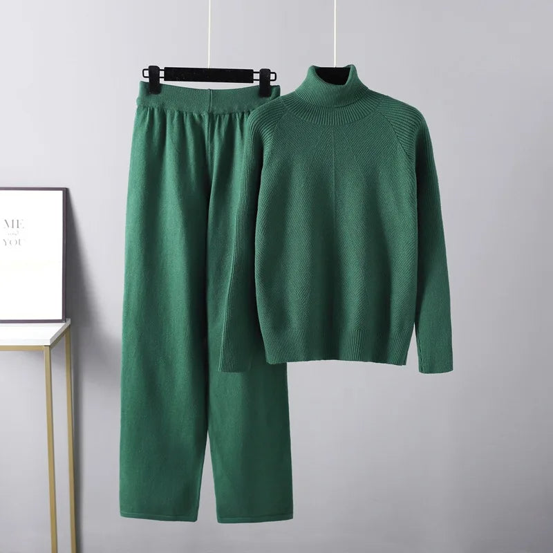 Chic Dubois™ | Ensemble deux pièces Lounge en tricot torsadé
