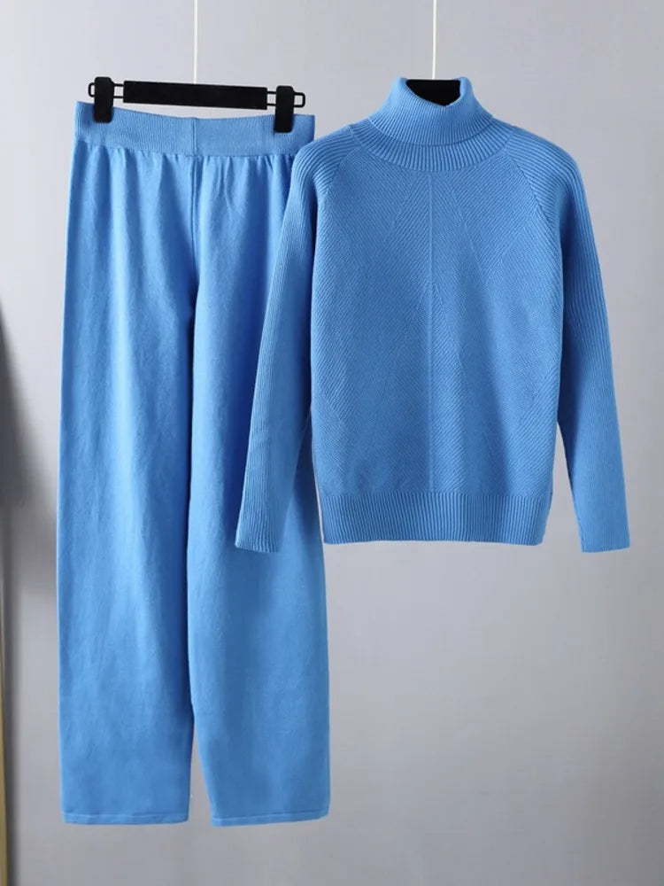 Chic Dubois™ | Ensemble deux pièces Lounge en tricot torsadé
