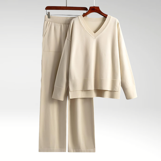 Chic Dubois™ | Luxe Ensemble deux pièces col V