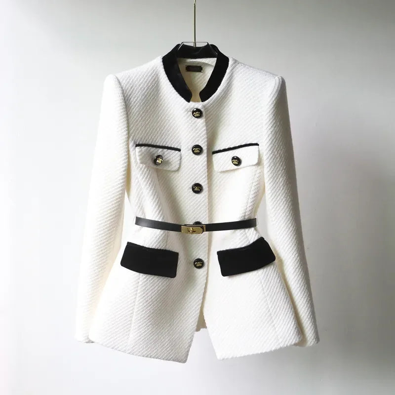 Veronica™| Le blazer de luxe avec ceinture