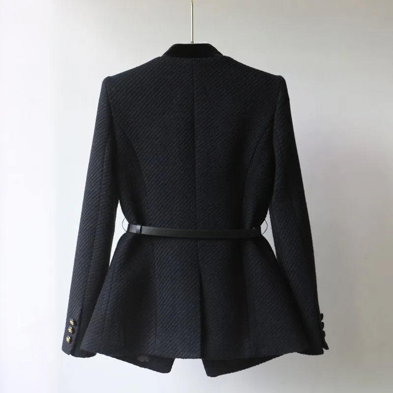 Veronica™| Le blazer de luxe avec ceinture
